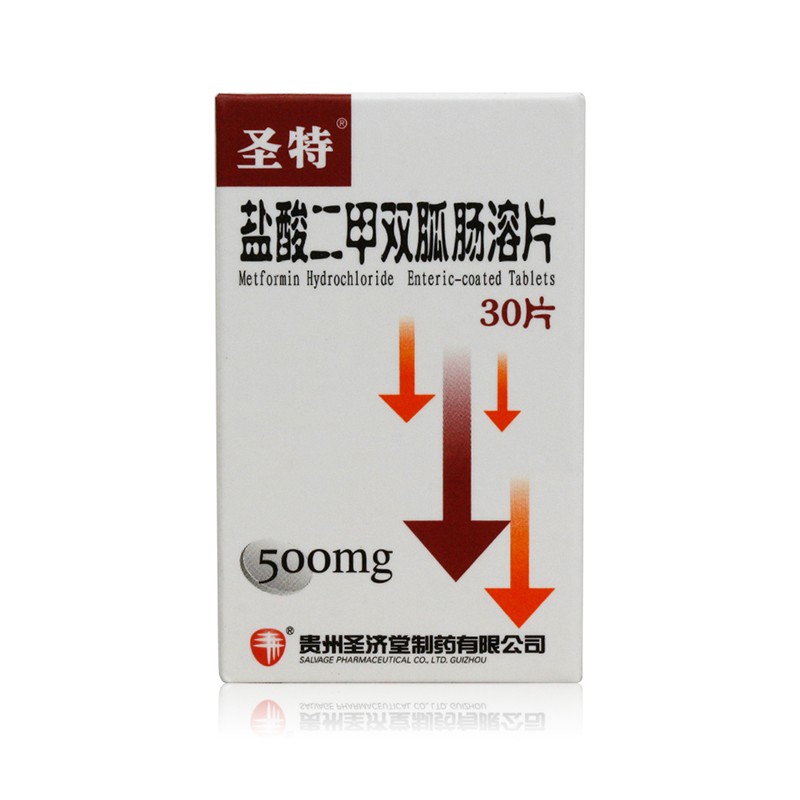 鹽酸二甲雙胍腸溶片(圣特)