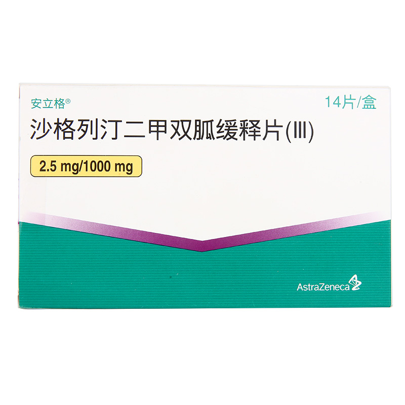 沙格列汀二甲雙胍緩釋片 (III)(安立格)包裝縮略圖3