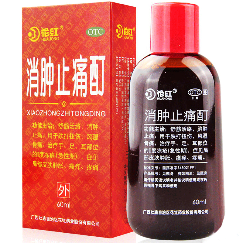 消腫止痛酊(花紅)