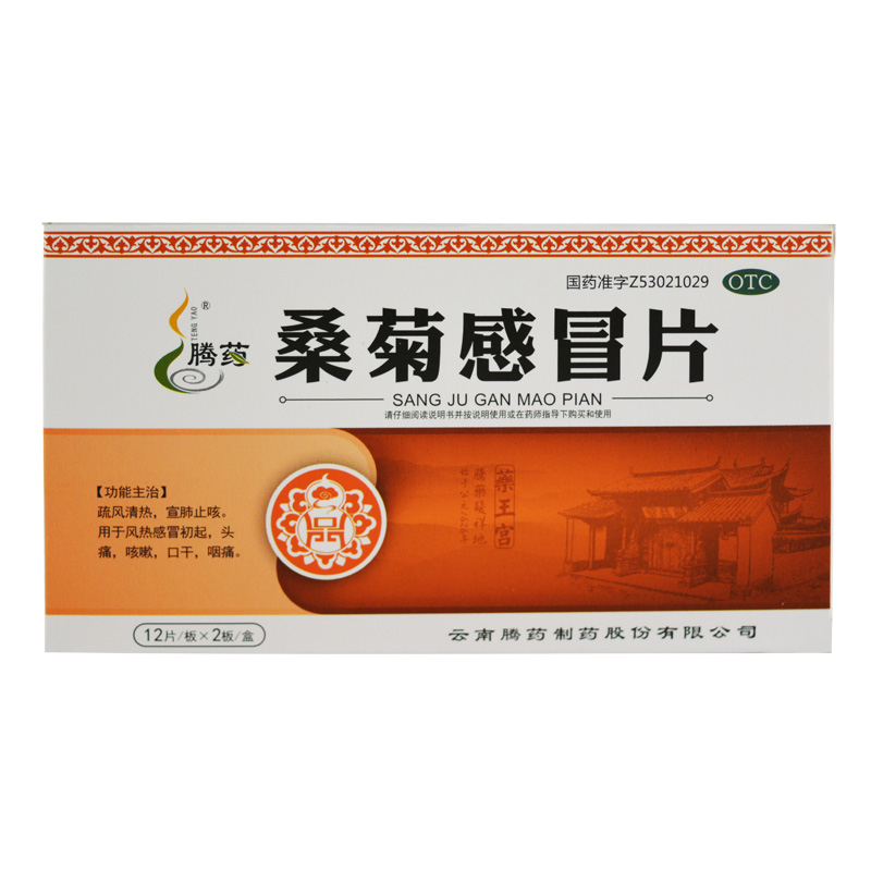 桑菊感冒片(騰沖)包裝縮略圖1
