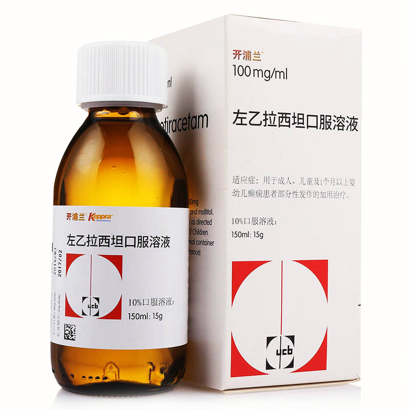 左乙拉西坦口服溶液(開(kāi)浦蘭)包裝縮略圖1