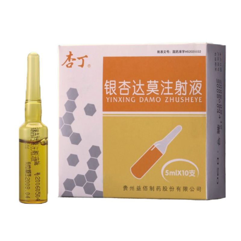 銀杏達(dá)莫注射液(杏丁注射液)包裝縮略圖1