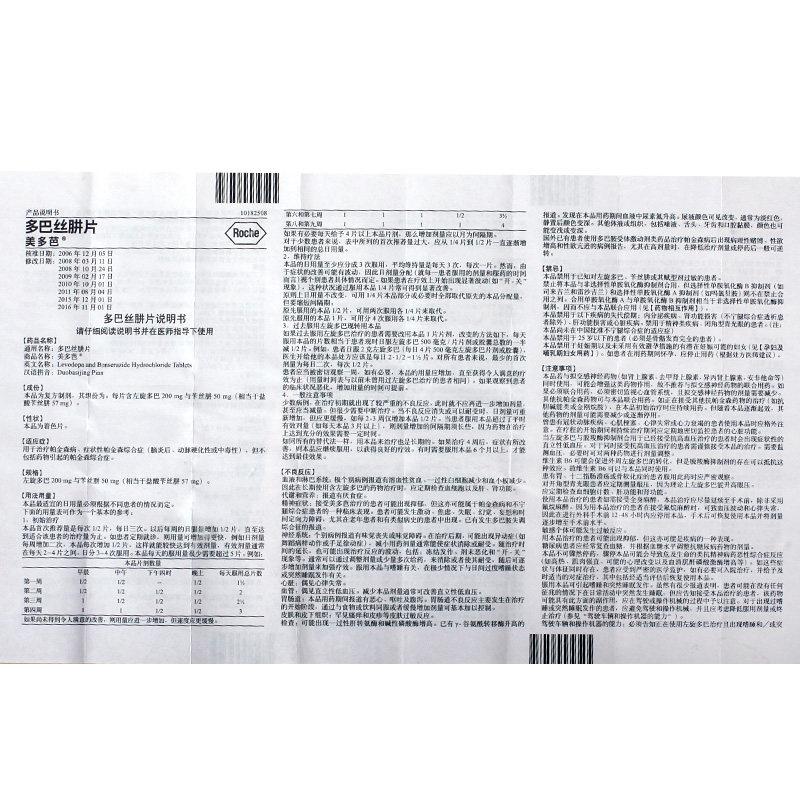 多巴絲肼片(美多芭)包裝縮略圖4