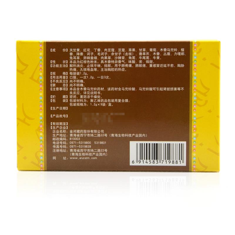 二十五味竺黃散(金訶)包裝縮略圖2