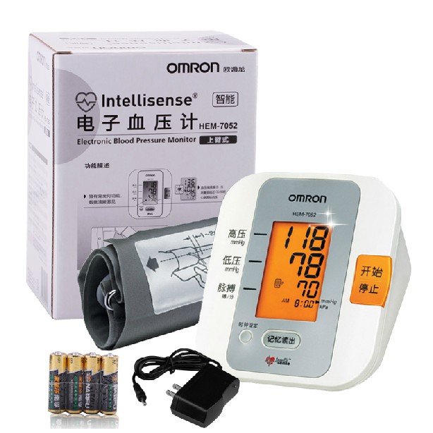 歐姆龍智能電子血壓計(jì)HEM-7052(上臂式)(上臂式血壓計(jì)HEM-7052)包裝縮略圖1