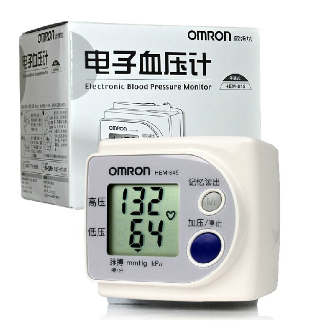 歐姆龍電子血壓計(jì)HEM-845(手腕式)(歐姆龍 電子血壓計(jì) 腕式 HEM-845)包裝縮略圖1
