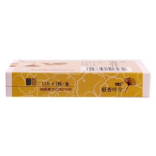 銀杏葉片(依康寧)包裝縮略圖1