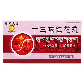十三味紅花丸(藏王天寶)包裝縮略圖1
