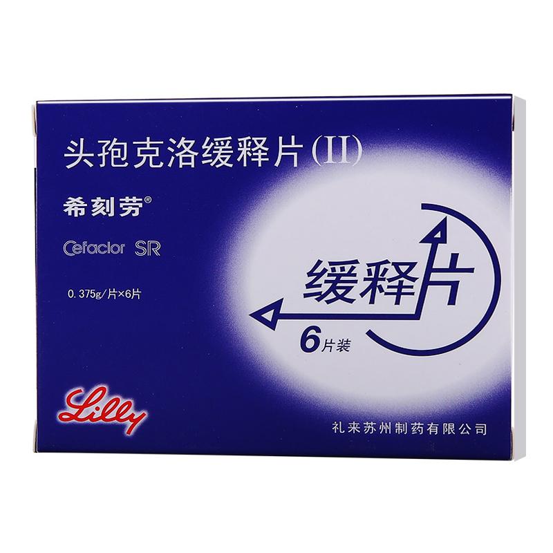 頭孢克洛緩釋片(II)(?？虅?