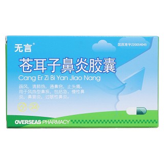 蒼耳子鼻炎膠囊(無言)包裝縮略圖1