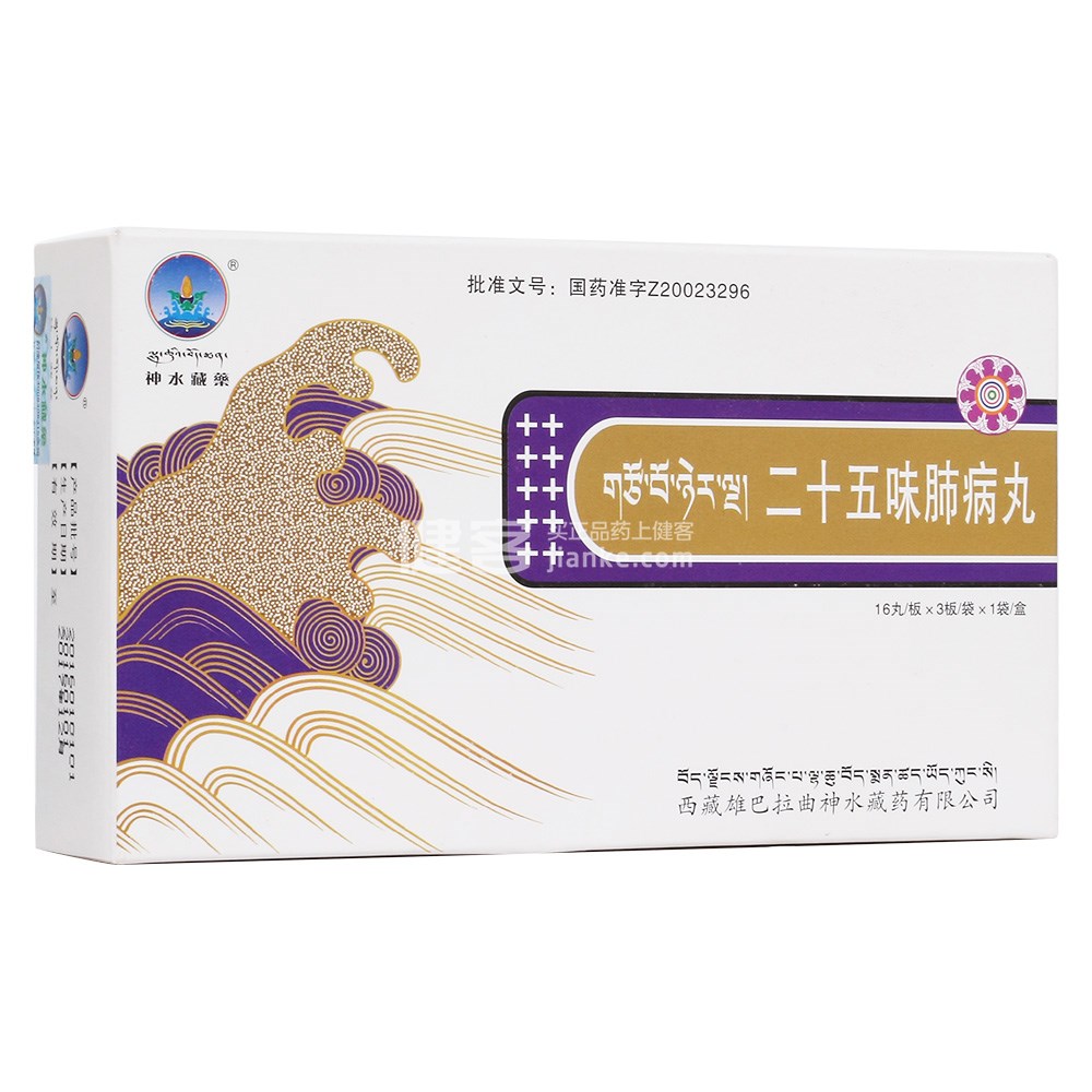 二十五味肺病丸(神水藏藥)