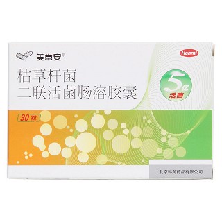 枯草桿菌二聯(lián)活菌腸溶膠囊(美常安)包裝縮略圖1