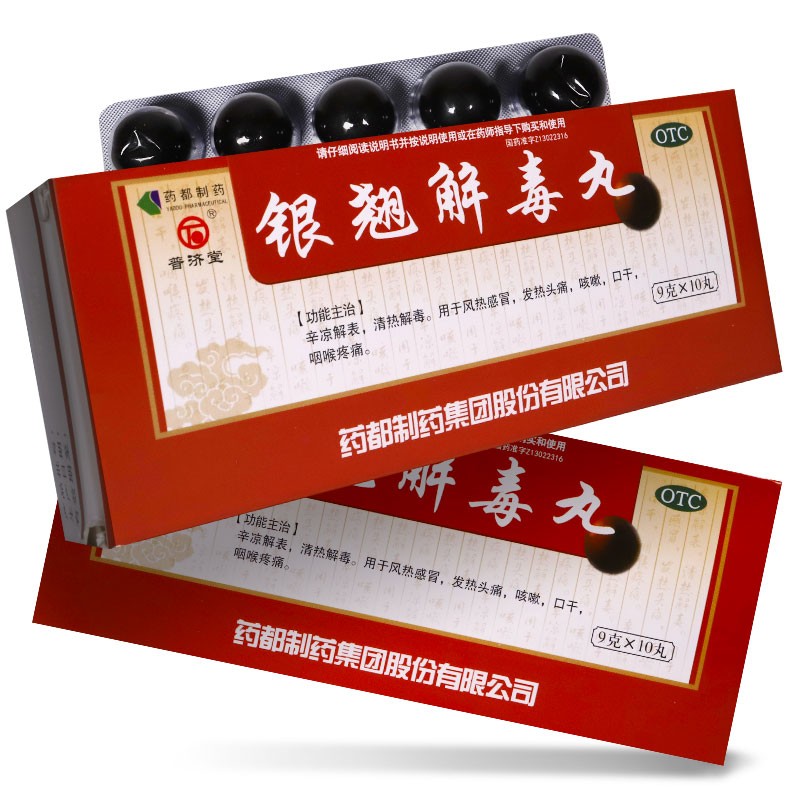 銀翹解毒丸(普濟(jì)堂)包裝縮略圖1