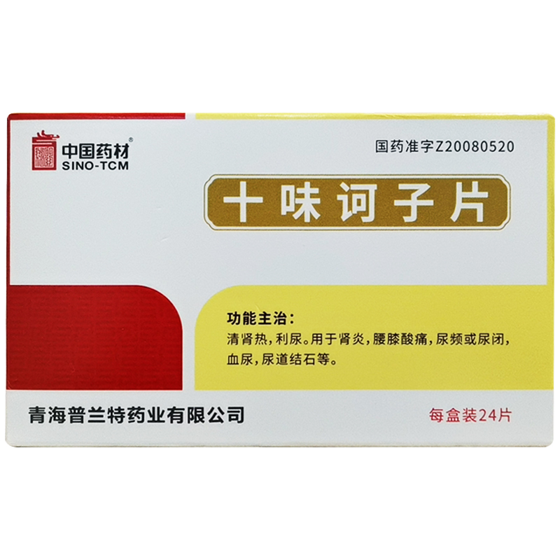 十味訶子片(同濟(jì)堂)